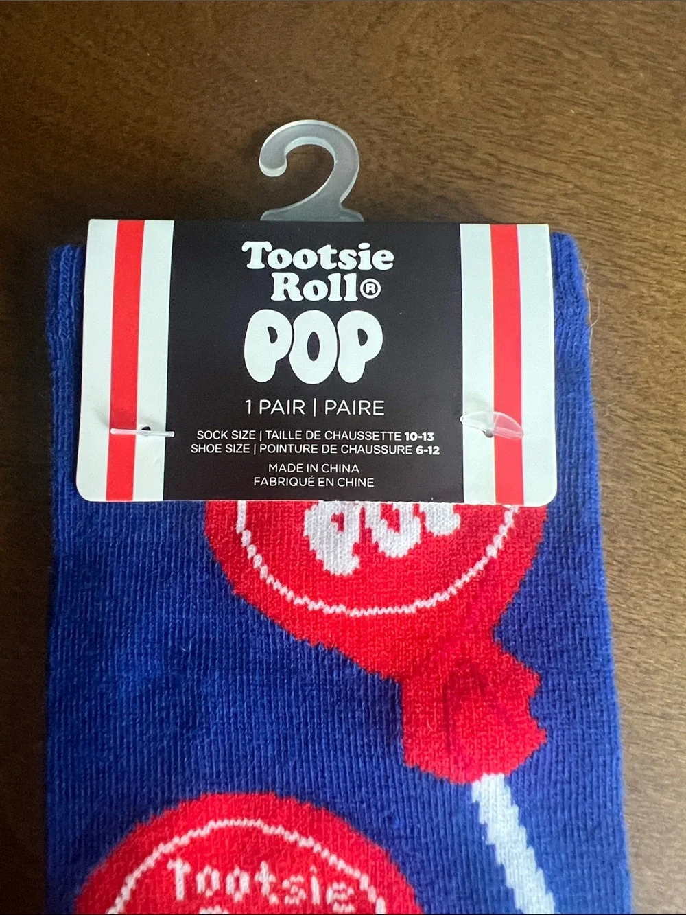 Tootsie Roll Pop Crew Socks